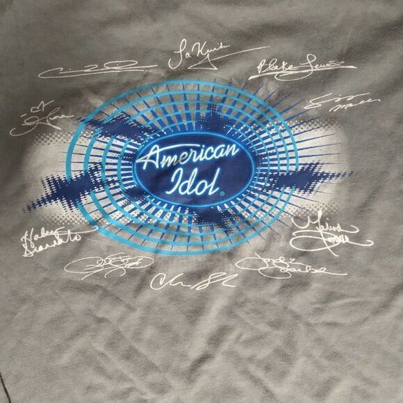 American Idol Pop Tarts Logo 2007 Long Sleeve T-Shirt - Picture 3 of 8